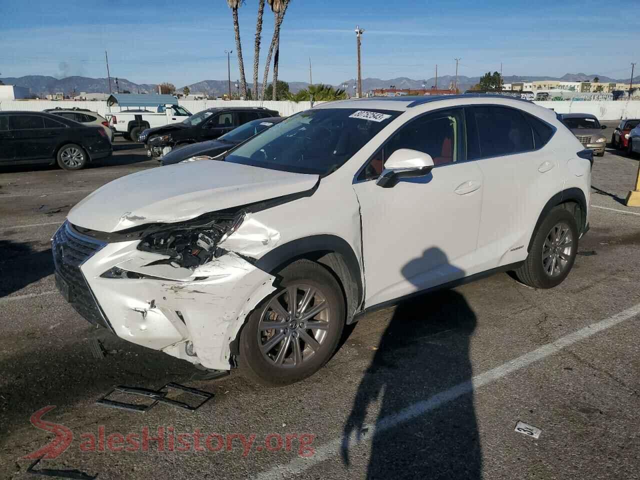2020 LEXUS NX — VIN JTJDJRDZ0L5004002