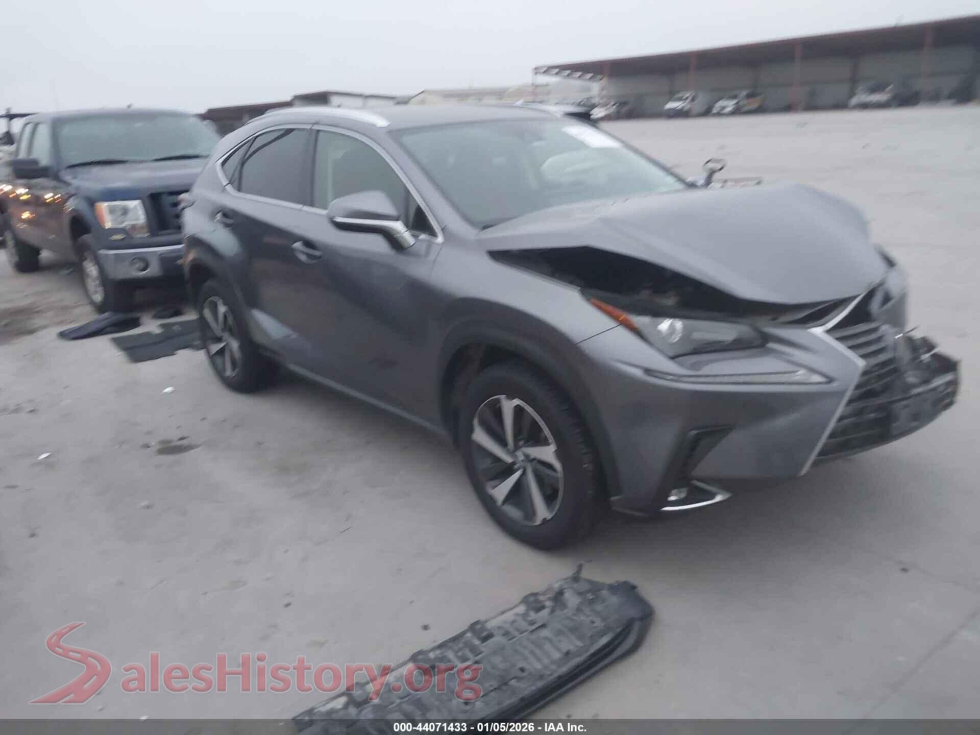 2021 LEXUS NX 300 — VIN JTJGARDZ2M2237749