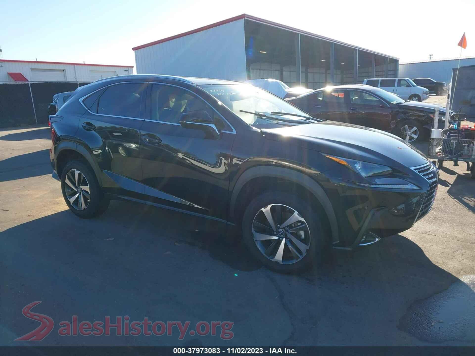 2021 LEXUS NX 300 — VIN JTJGARDZ7M5031261