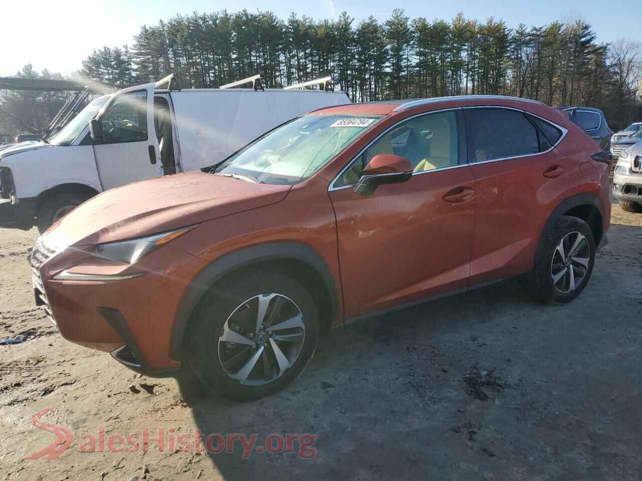 2020 LEXUS NX — VIN JTJGARDZ9L2236063