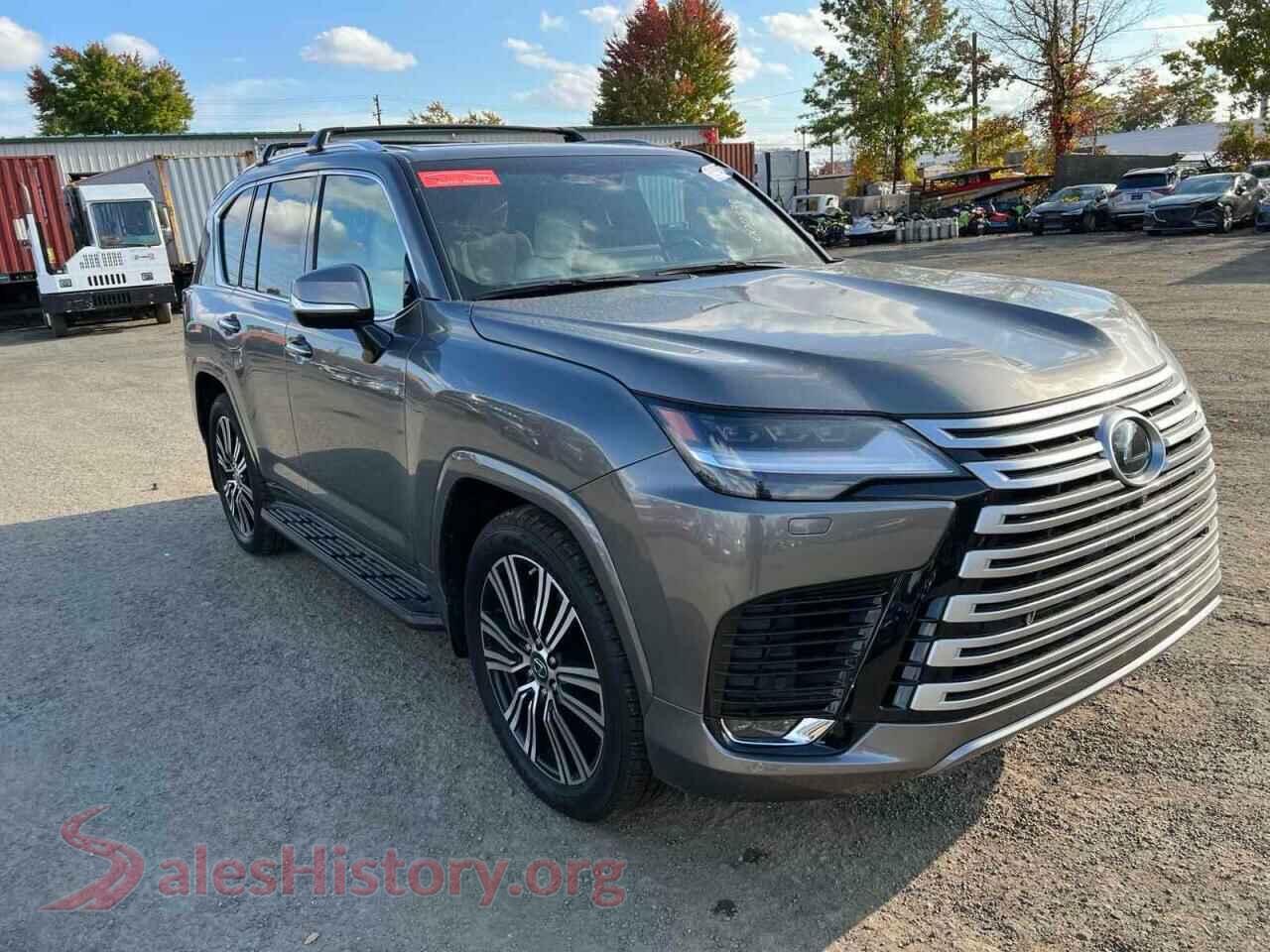 2022 LEXUS LX 600 BAS — VIN JTJGB7CX8N4000738