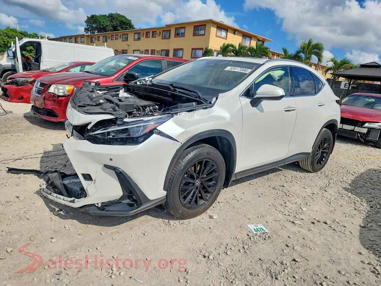 2022 LEXUS NX — VIN JTJGDCAZ2N5000719