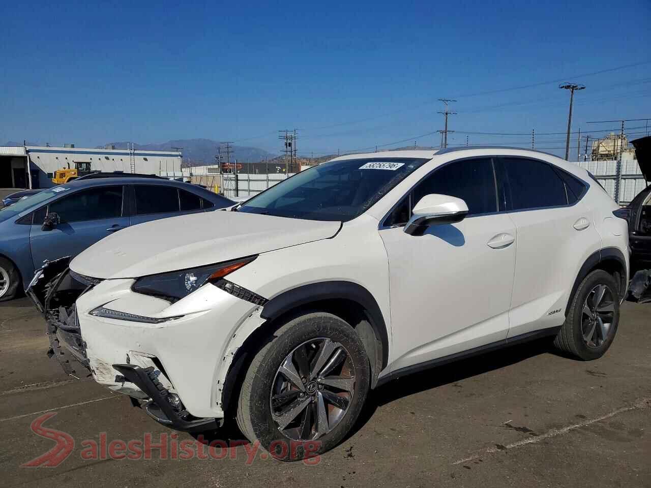 2021 LEXUS NX — VIN JTJGJRDZ6M5015696