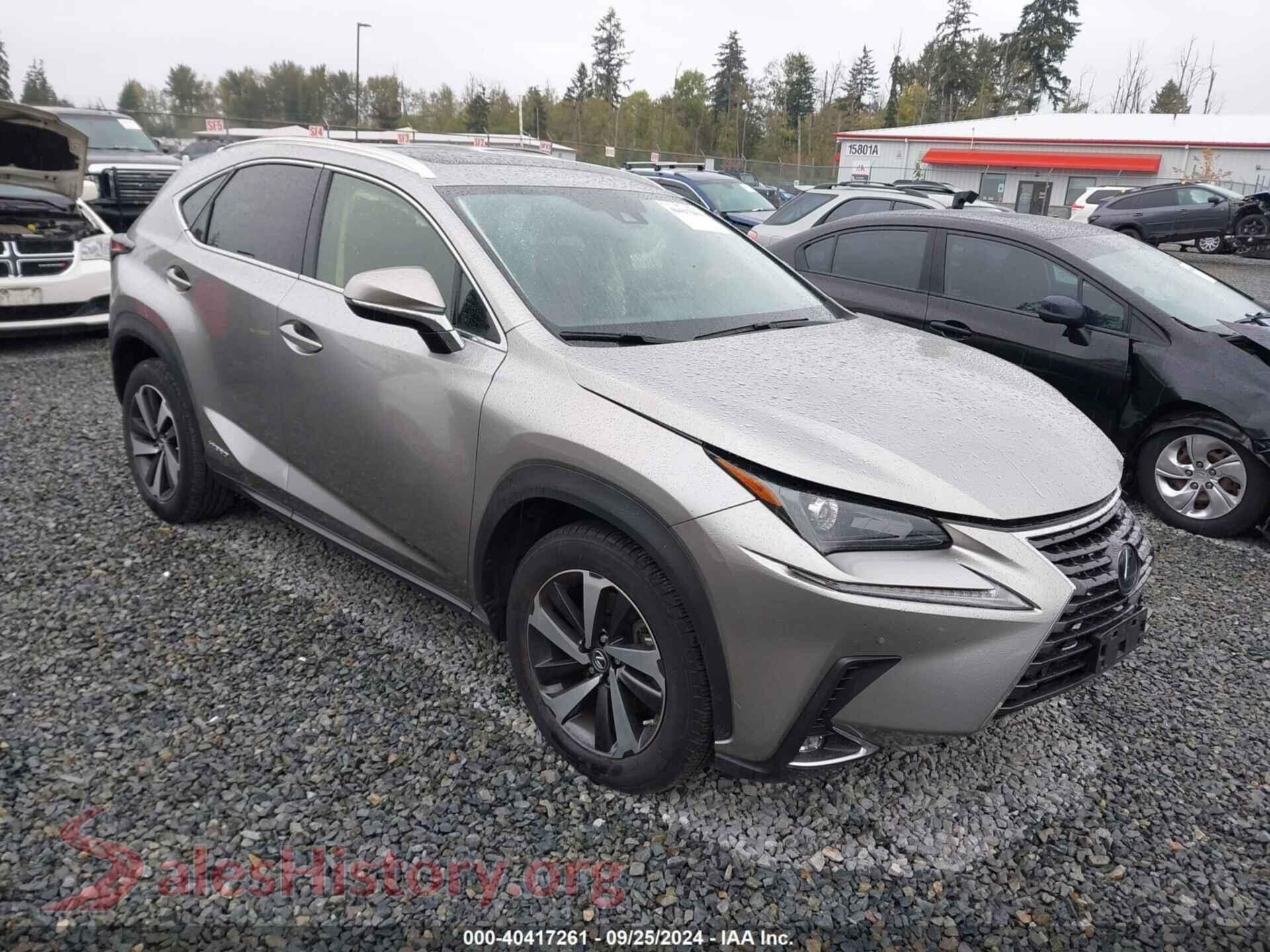 2020 LEXUS NX 300H — VIN JTJGJRDZ9L5007574