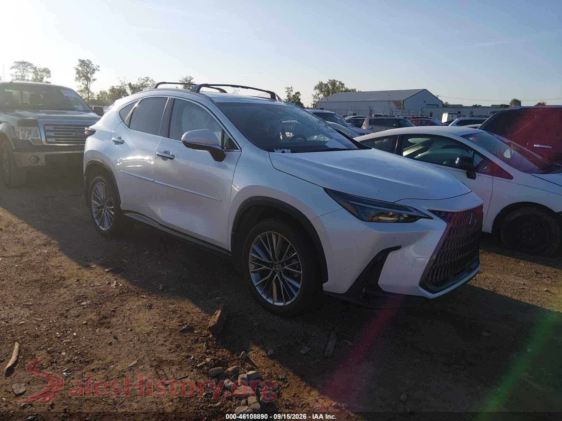 2025 LEXUS NX 350H — VIN JTJGKCEZ1S5027549