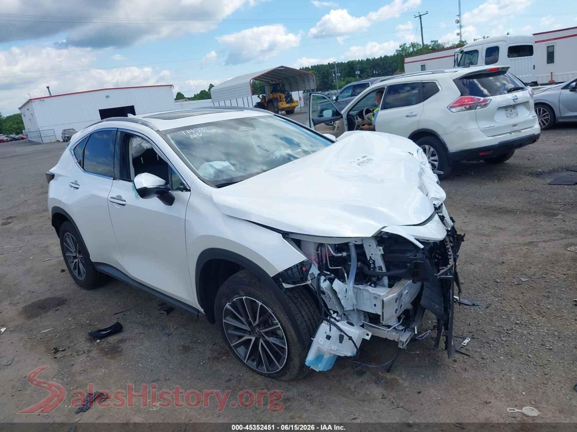 2024 LEXUS NX 350H — VIN JTJGKCEZ3R5020676