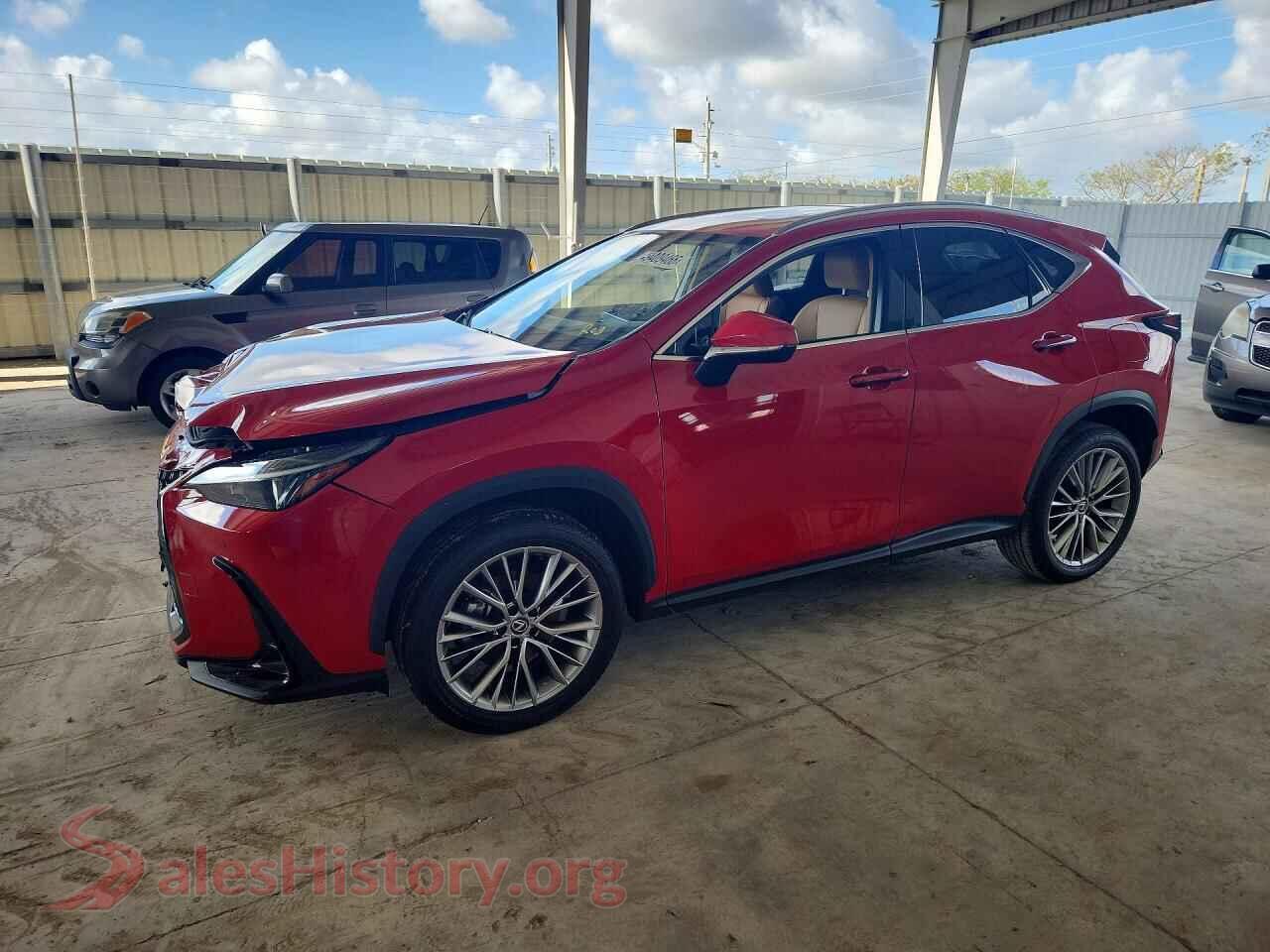 2022 LEXUS NX — VIN JTJGKCEZ4N2007351