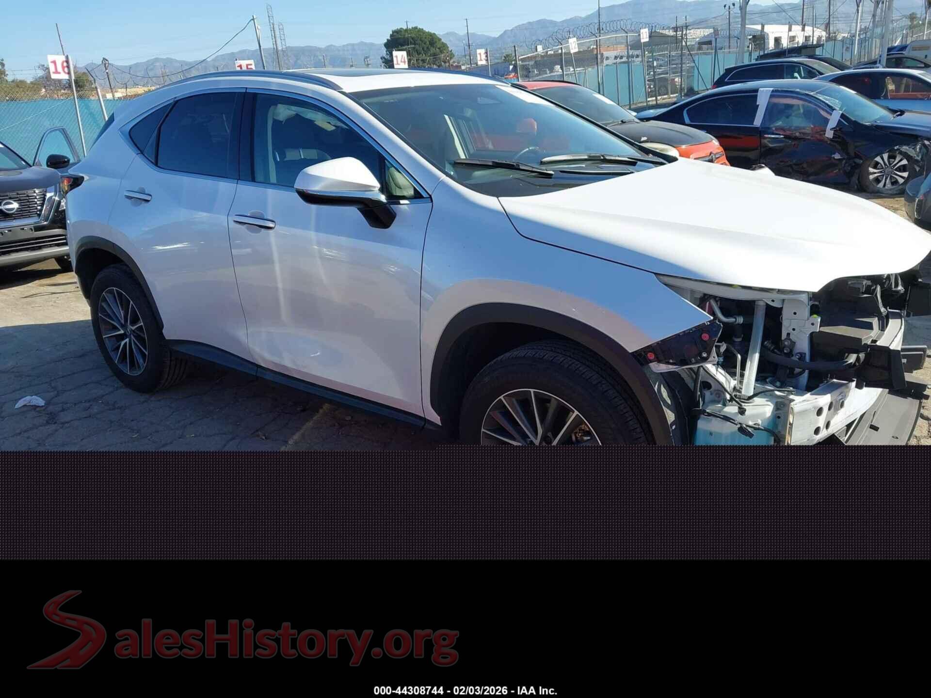 2025 LEXUS NX 350H — VIN JTJGKCEZ4S5032941