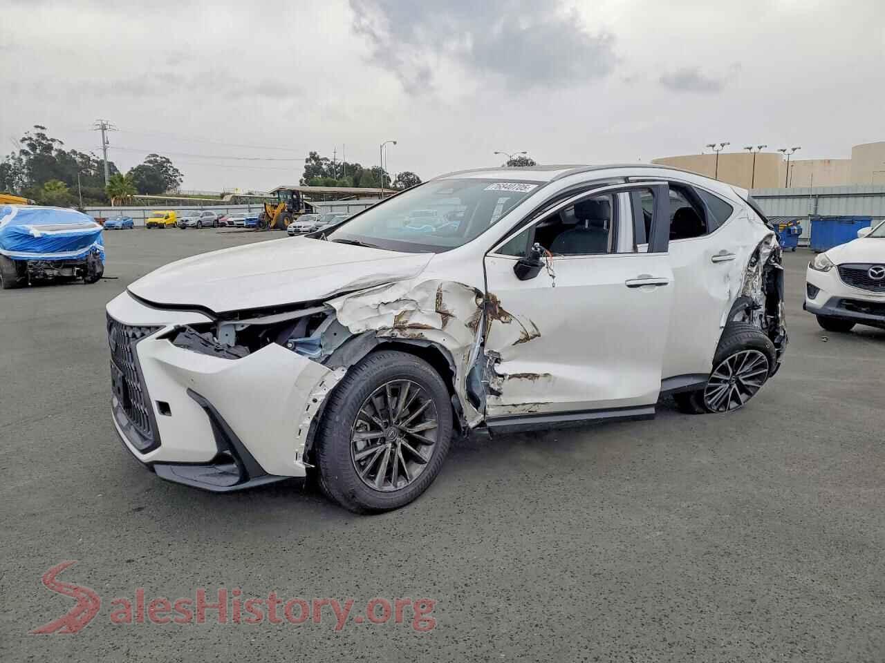 2025 LEXUS NX 350H BA — VIN JTJGKCEZ6S5036151