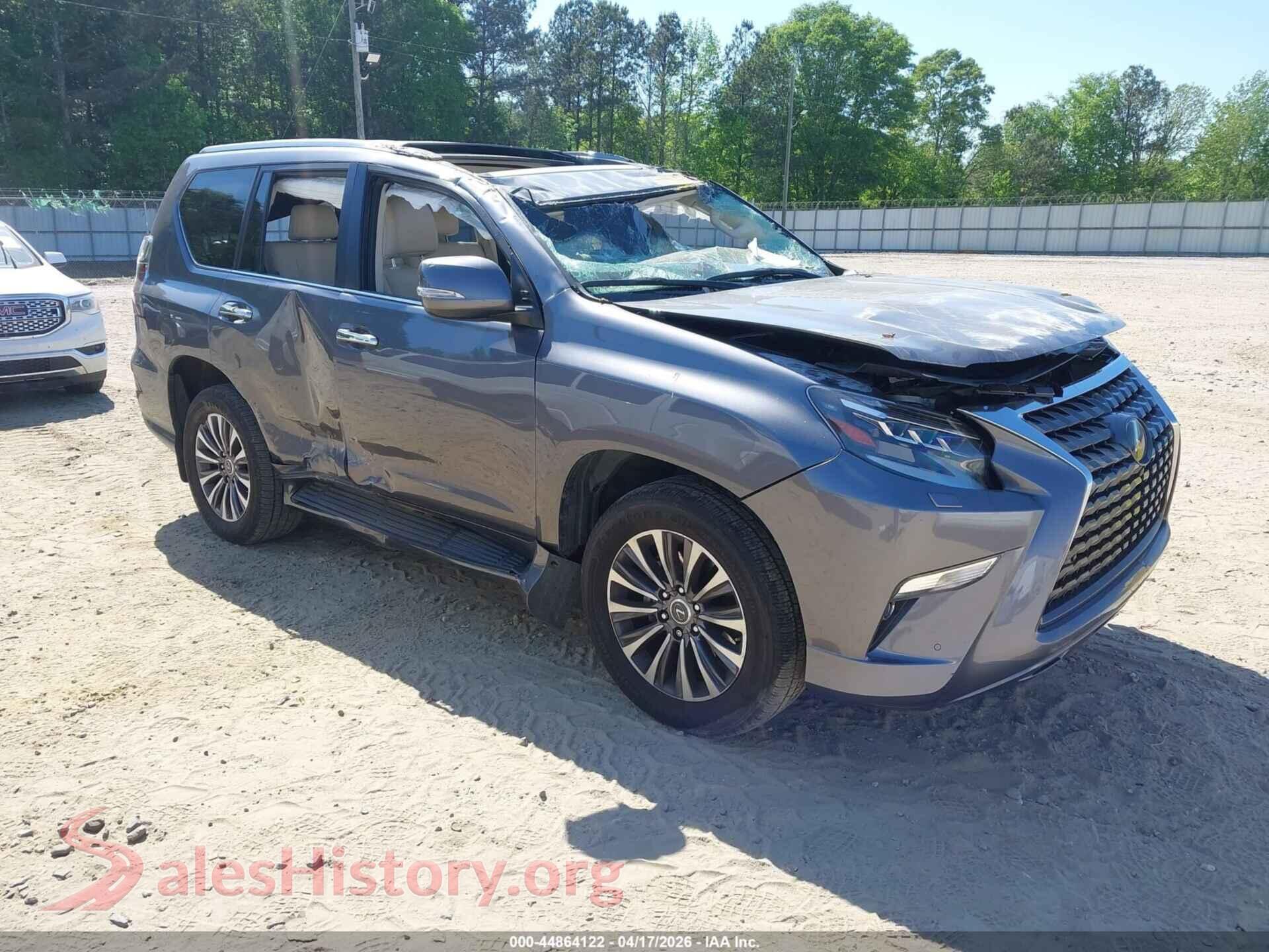 2022 LEXUS GX 460 — VIN JTJGM7BX4N5325473