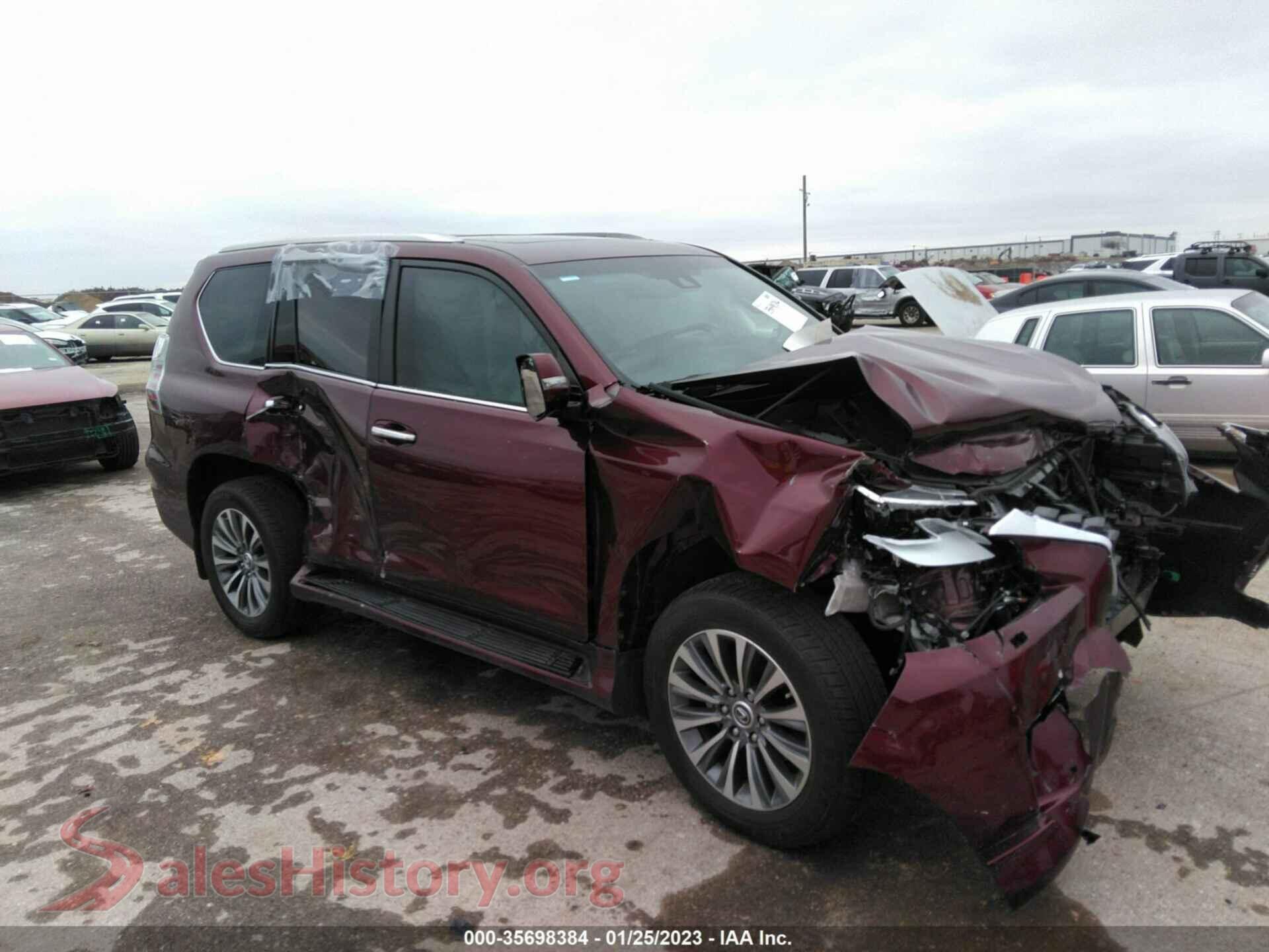 2022 LEXUS GX — VIN JTJGM7BX6N5308416