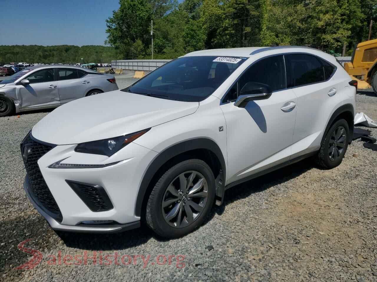 2020 LEXUS NX 300 F S — VIN JTJJARBZ8L5005016