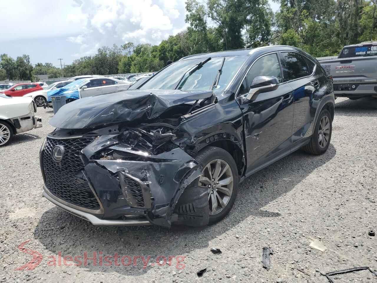 2020 LEXUS NX 300 F S — VIN JTJJARBZXL2162564