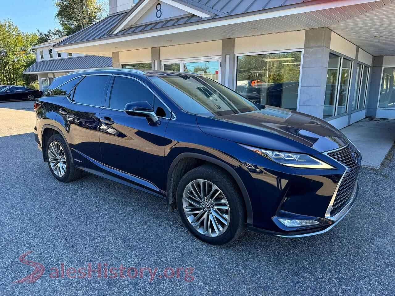 2022 LEXUS RX450 — VIN JTJJGKFA0N2027588