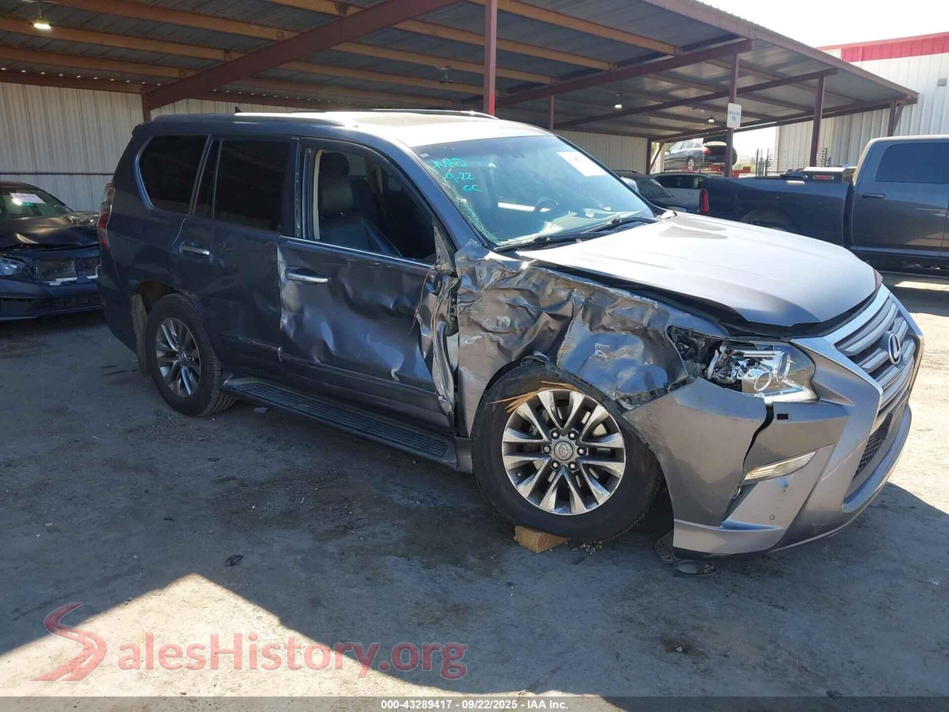 2015 LEXUS GX 460 — VIN JTJJM7FX6F5116964