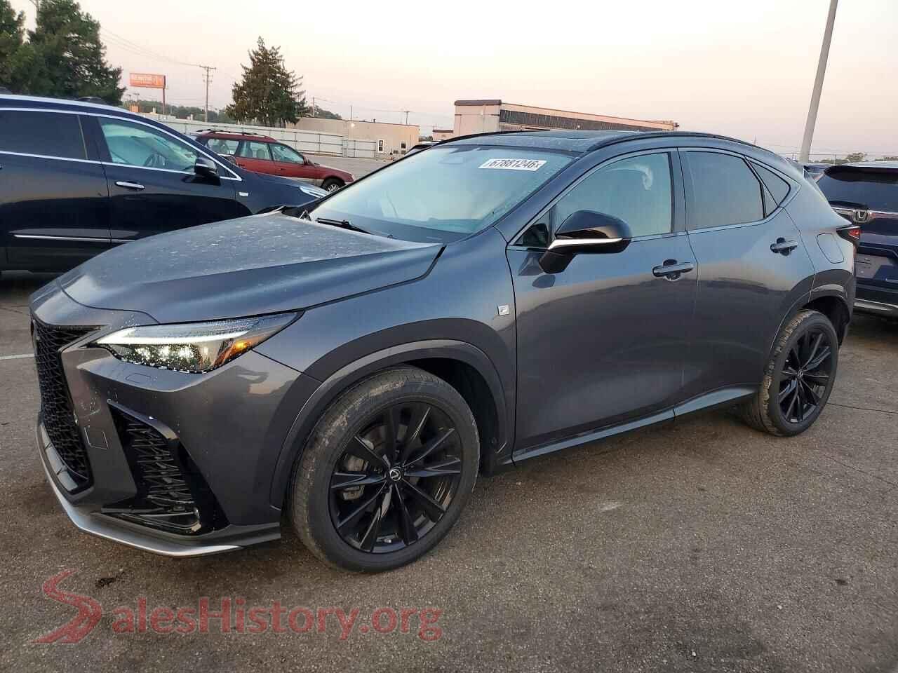 2022 LEXUS NX — VIN JTJKGCEZ3N2007059