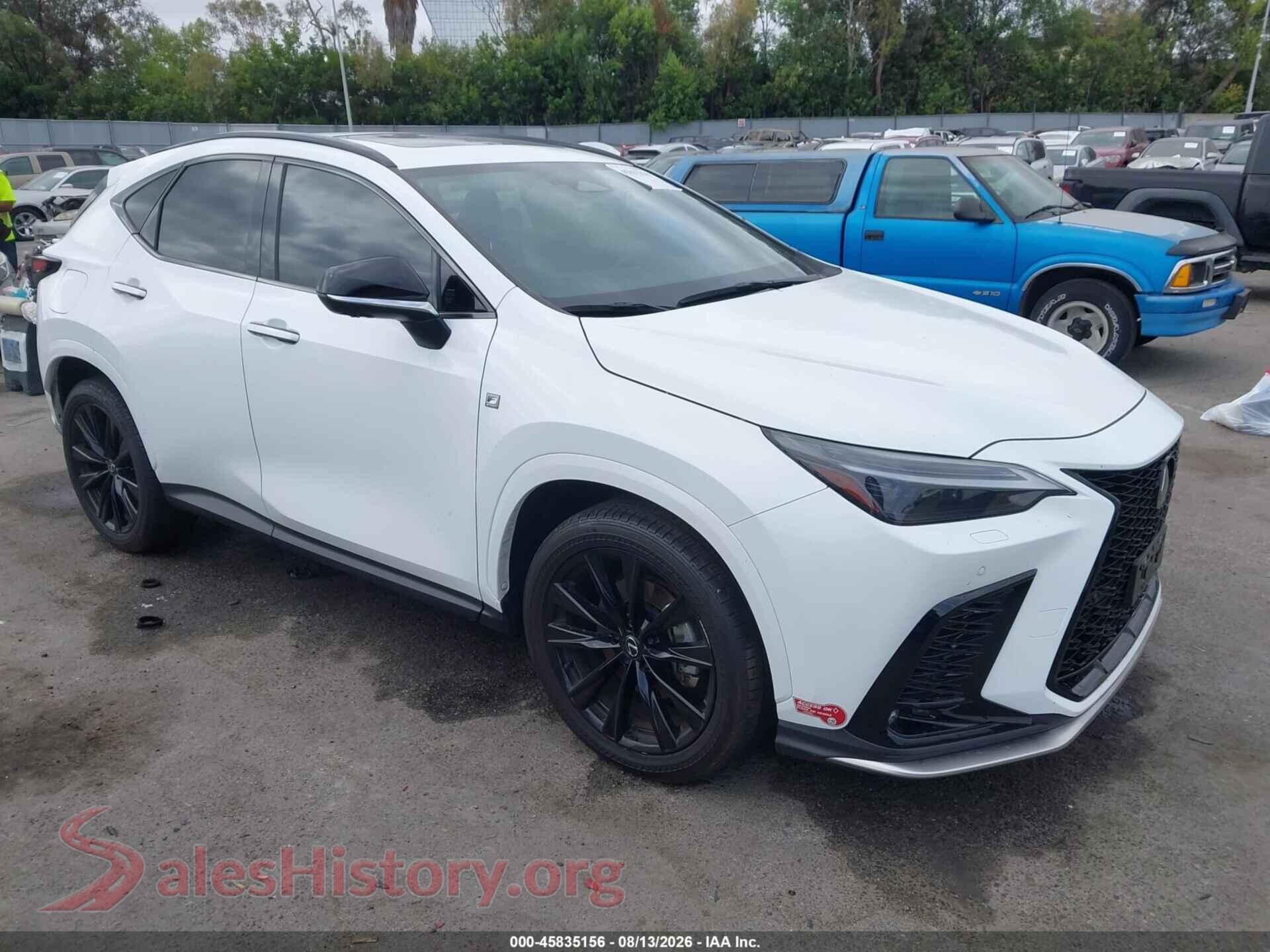 2024 LEXUS NX 450H+ — VIN JTJKKCFZXR2034956