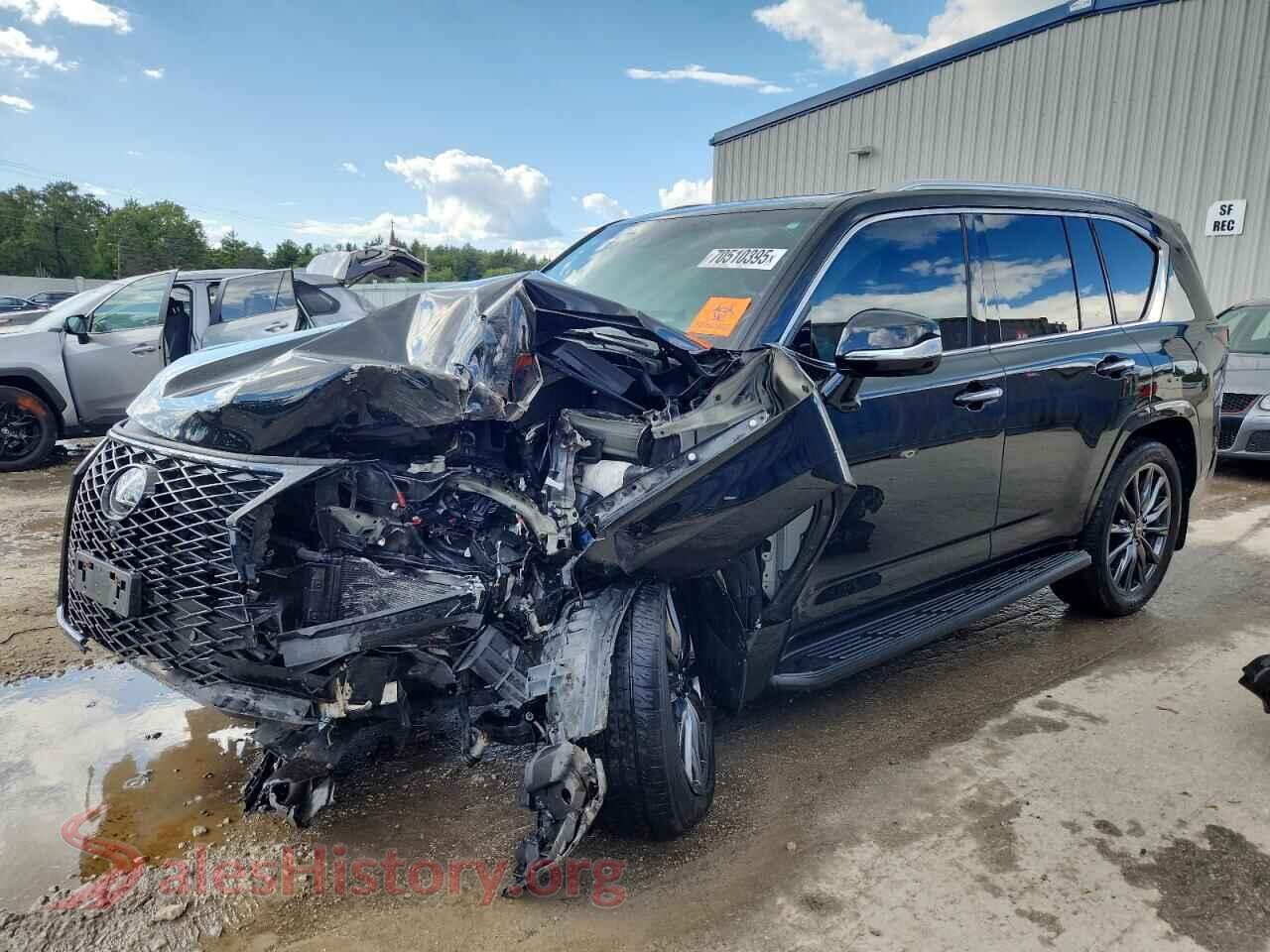 2023 LEXUS LX 600 BAS — VIN JTJMB7CX1P4023400
