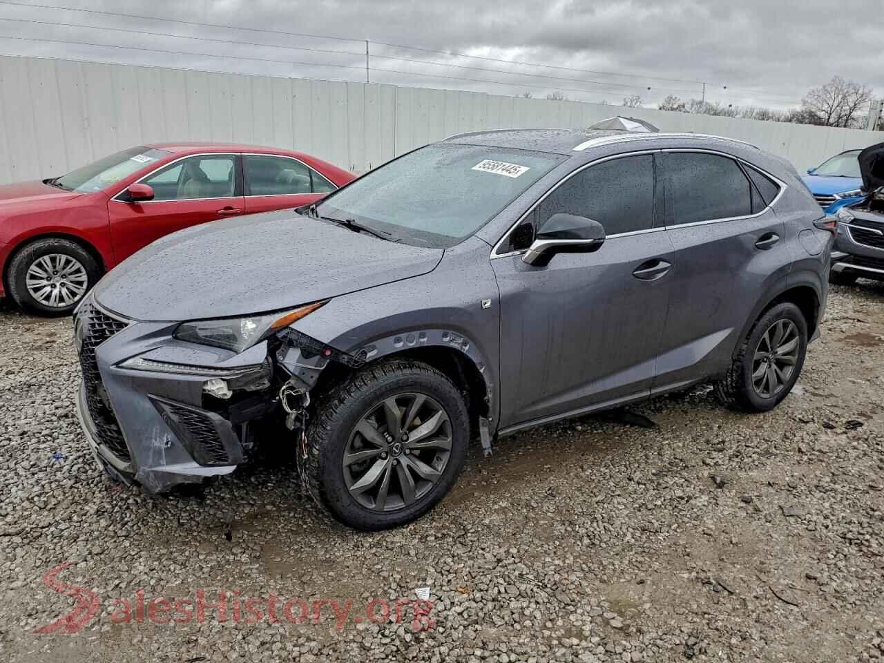 2021 LEXUS NX — VIN JTJSARBZ1M2183776