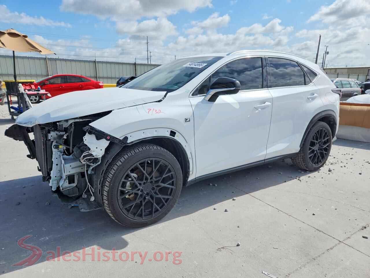 2021 LEXUS NX — VIN JTJSARBZ3M2191135