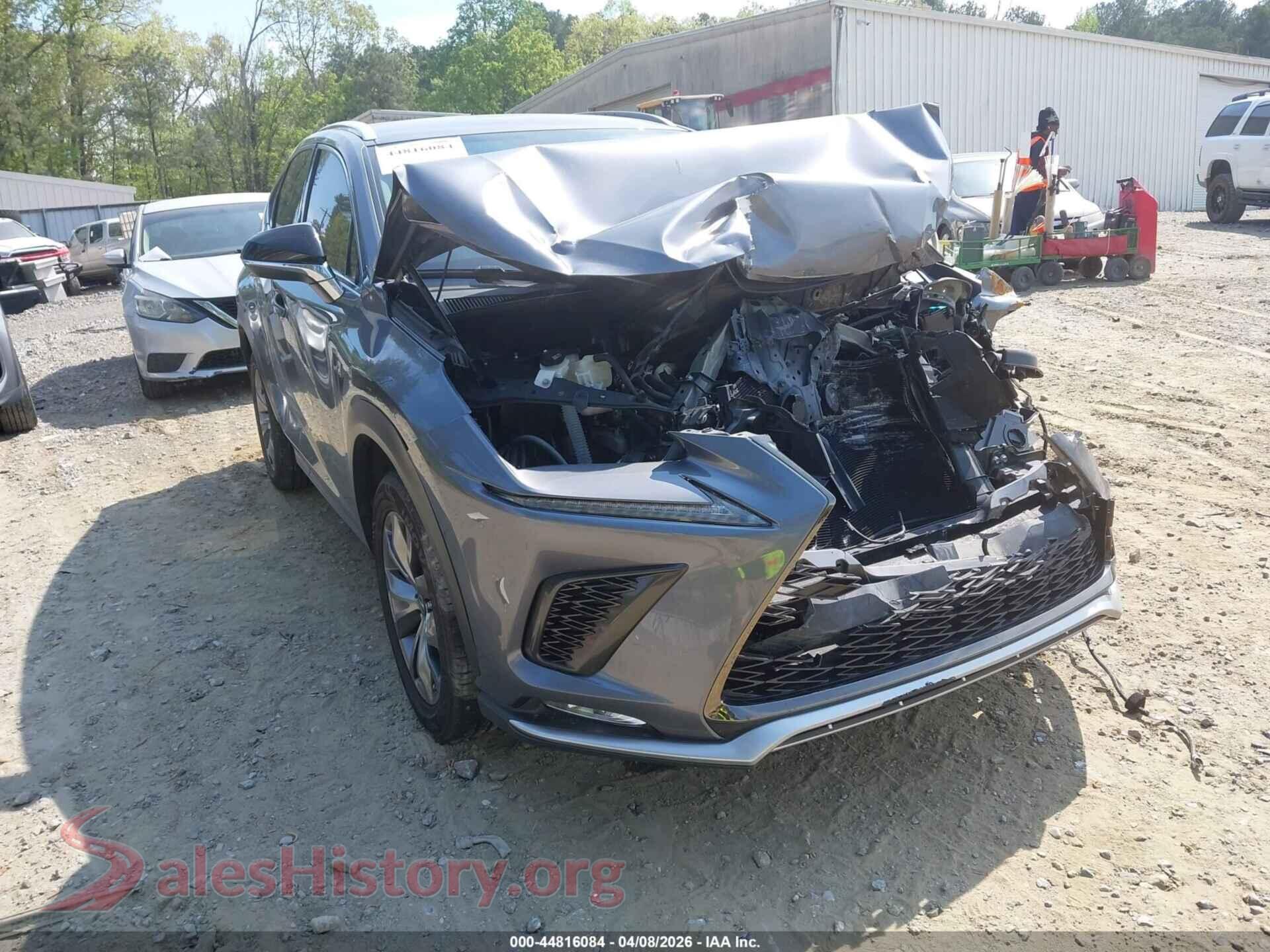 2021 LEXUS NX 300 — VIN JTJSARBZ8M2199442