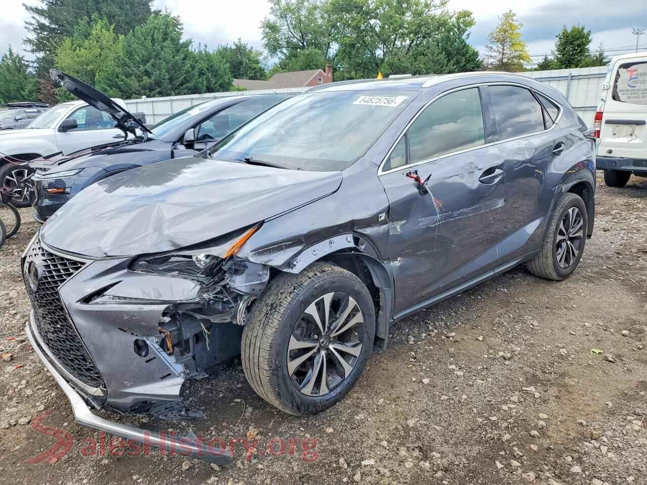 2021 LEXUS NX — VIN JTJSARDZ4M2256152