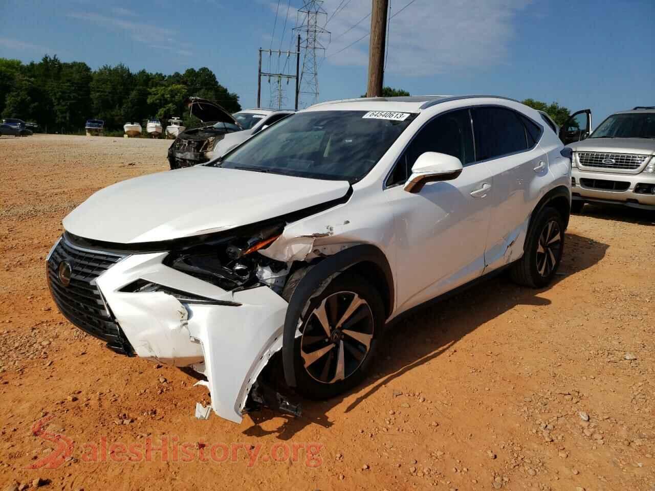 2019 LEXUS NX — VIN JTJYARBZ0K2143681