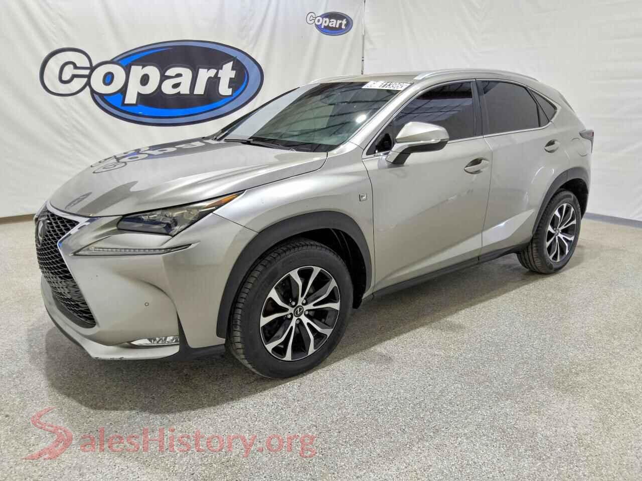 2017 LEXUS NX — VIN JTJYARBZ3H2050758