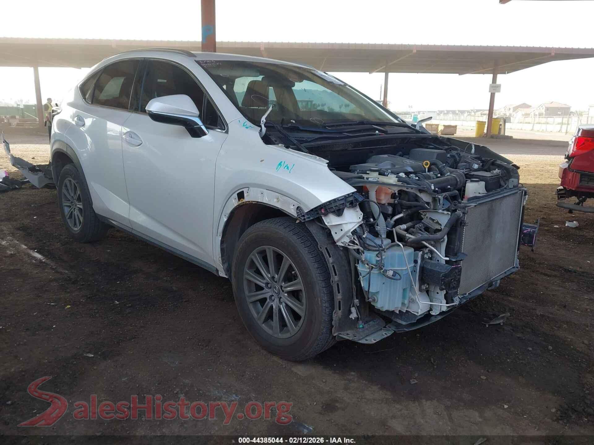 2019 LEXUS NX 300 — VIN JTJYARBZ3K2133419