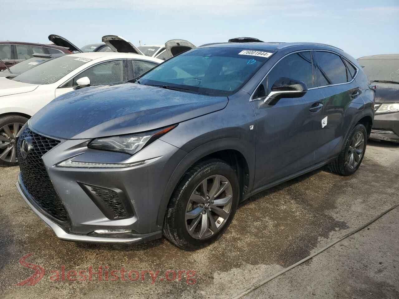 2019 LEXUS NX — VIN JTJYARBZ5K2125290