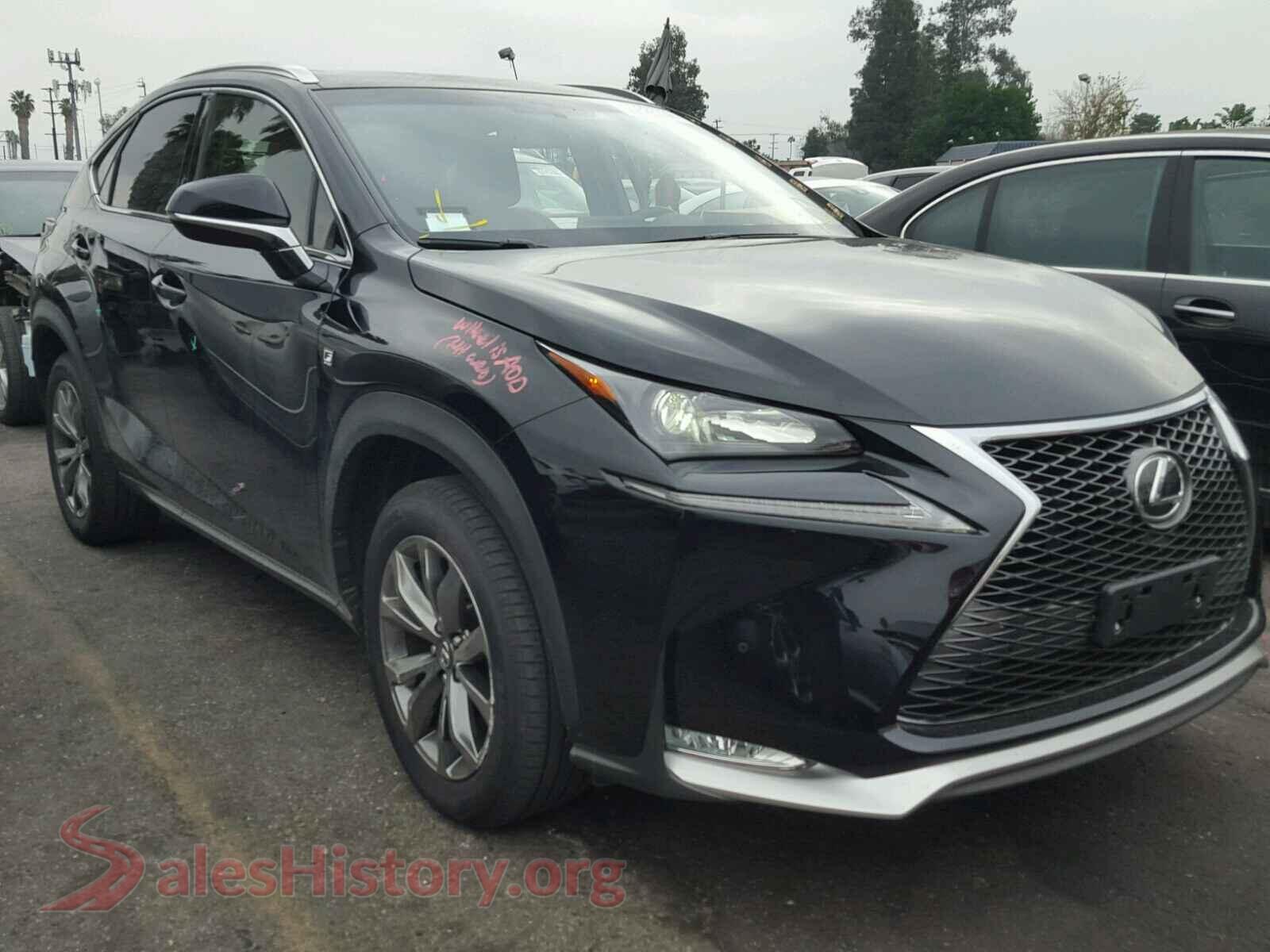 2016 LEXUS NX — VIN JTJYARBZ6G2035539