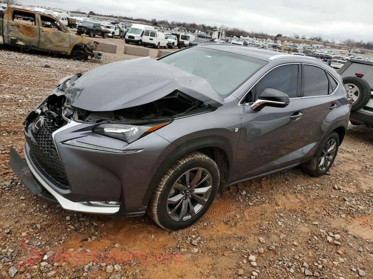 2016 LEXUS NX — VIN JTJYARBZ8G2033548