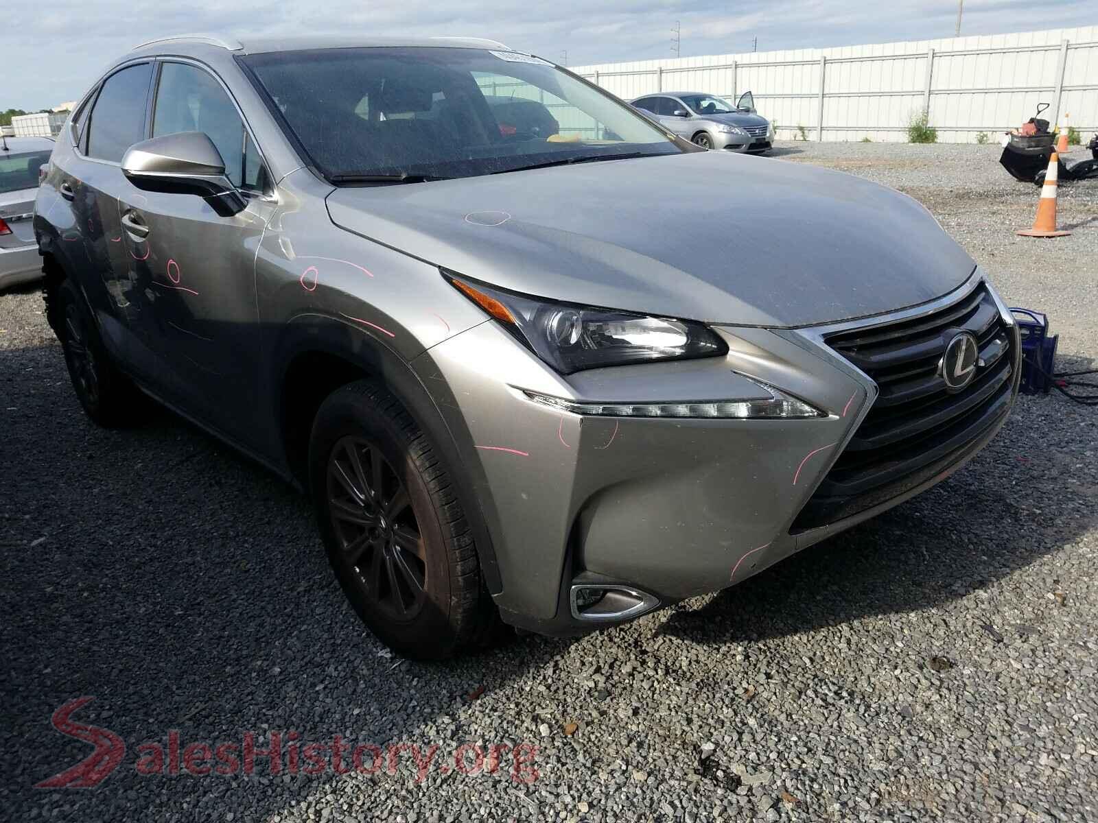 2017 LEXUS NX — VIN JTJYARBZXH2055035