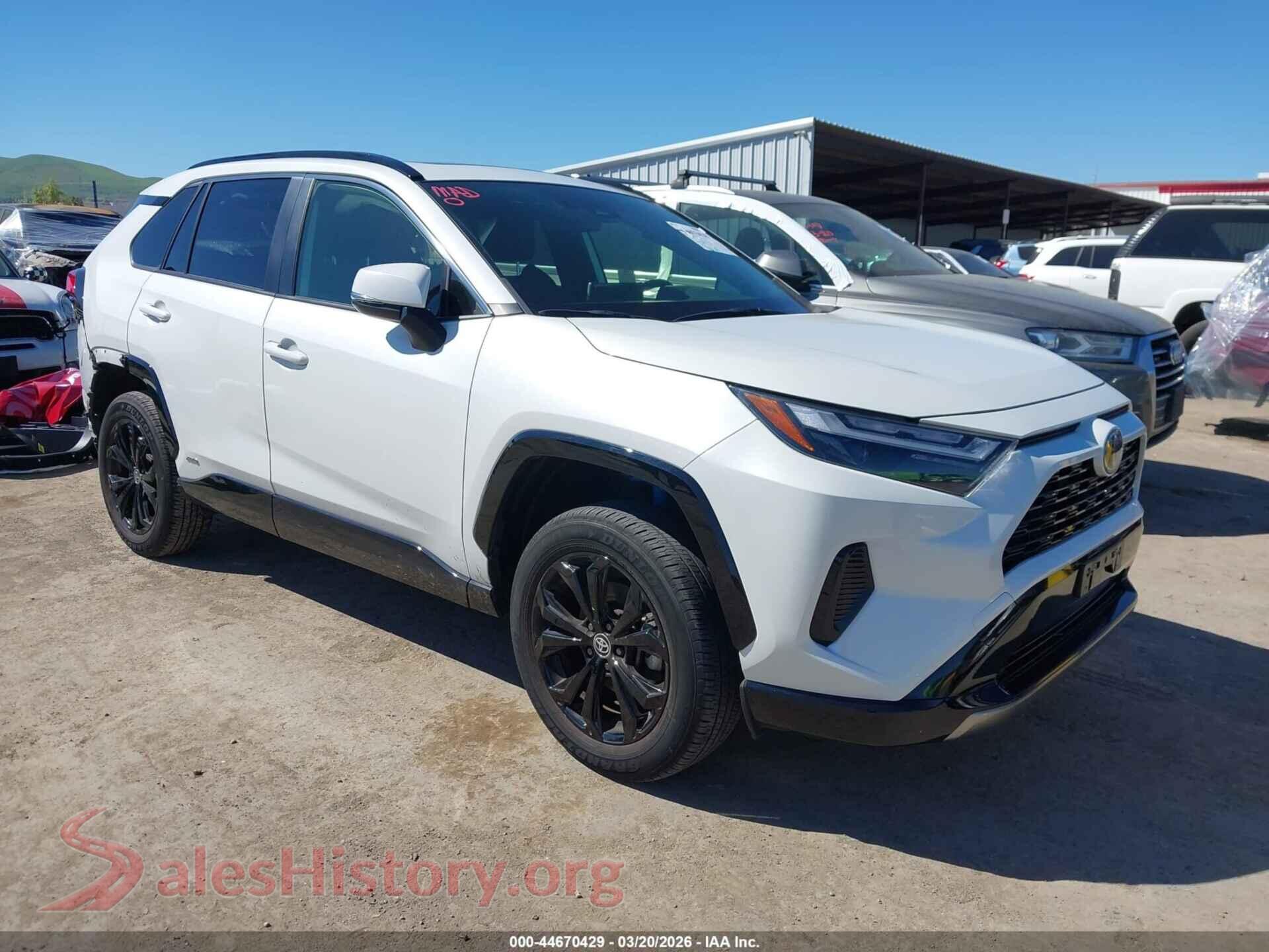 2023 TOYOTA RAV4 HYBRID — VIN JTM16RFV1PD544388