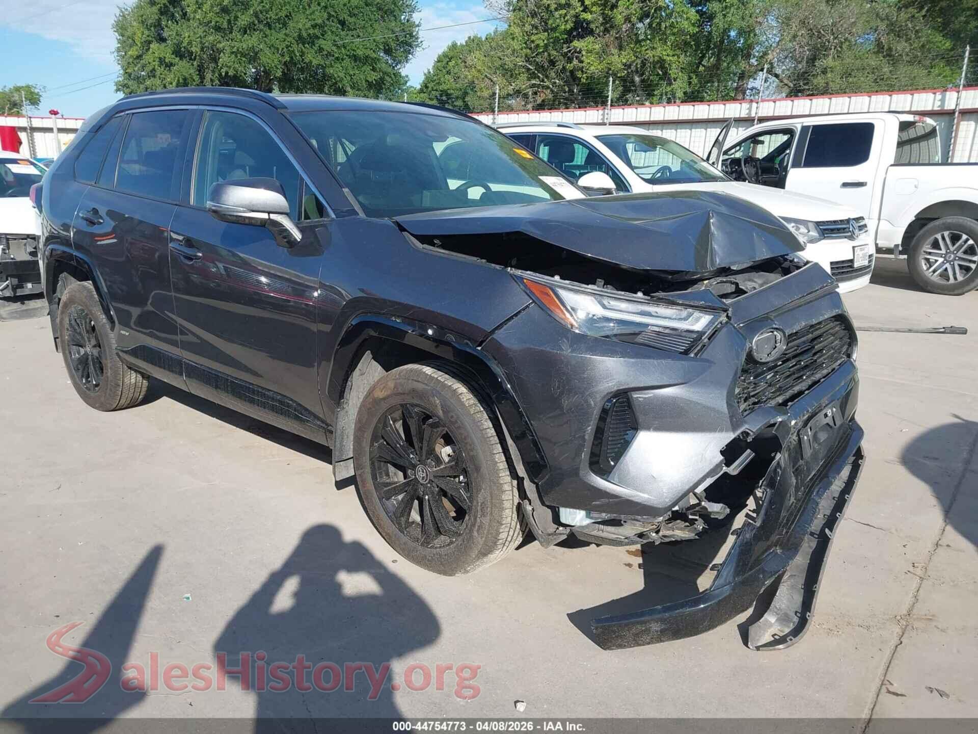 2022 TOYOTA RAV4 HYBRID — VIN JTM16RFV2ND054829