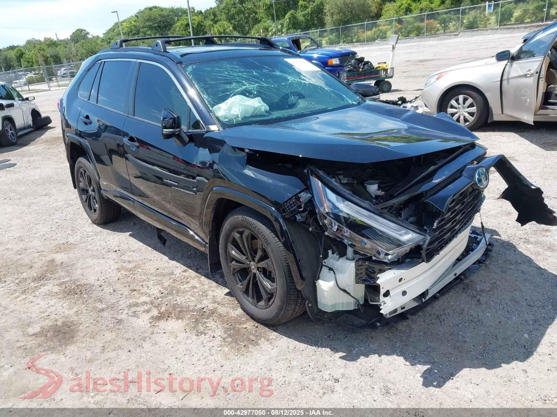 2022 TOYOTA RAV4 HYBRID — VIN JTM16RFV6ND060181