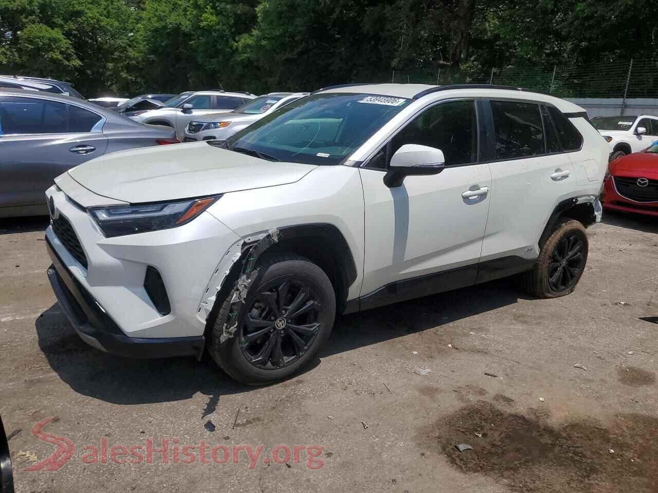 2022 TOYOTA RAV4 — VIN JTM16RFV8NJ015549