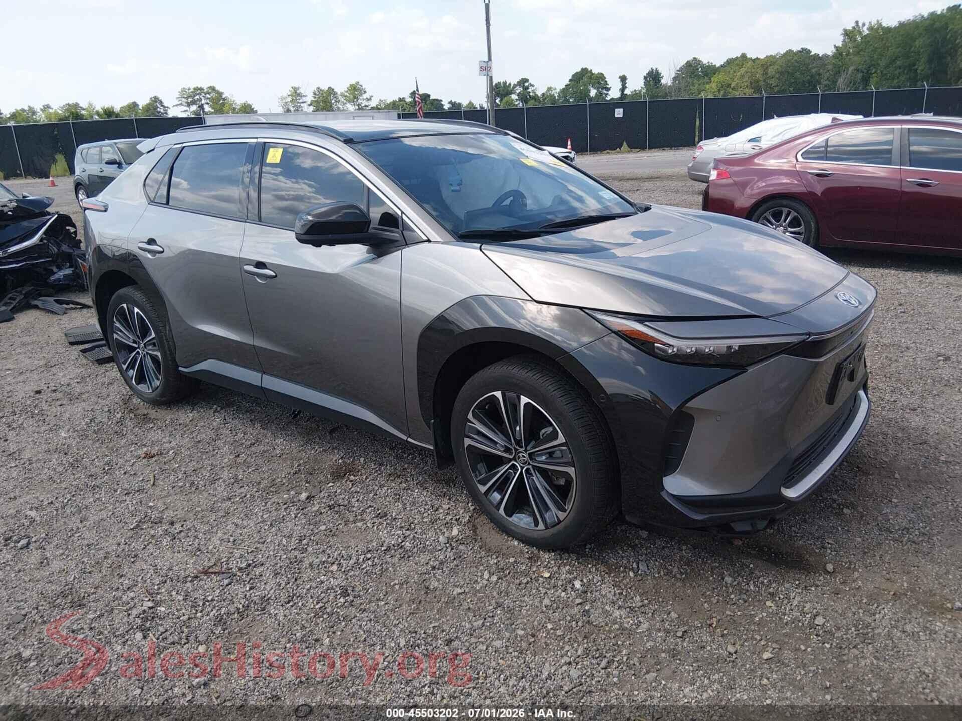 2024 TOYOTA BZ4X — VIN JTMABACAXRA049397