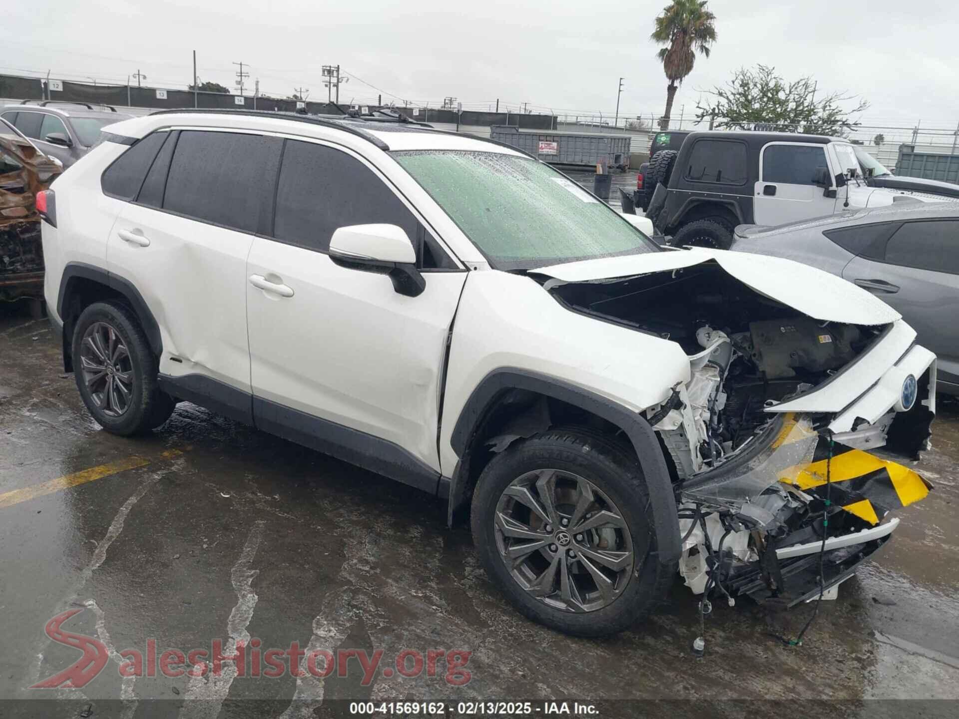 2022 TOYOTA RAV4 HYBRID — VIN JTMB6RFV1ND521761