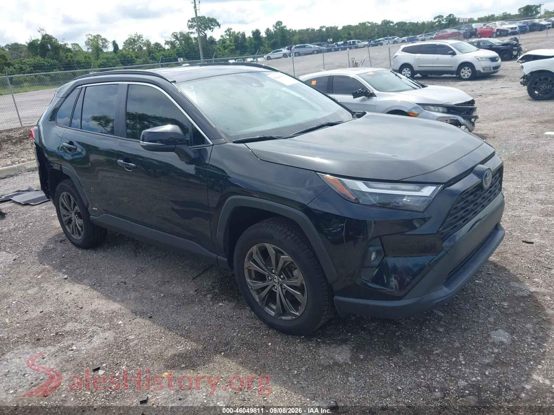 2023 TOYOTA RAV4 HYBRID — VIN JTMB6RFV2PD099342