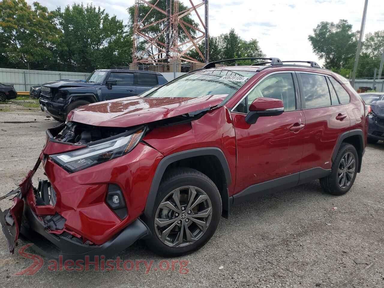 2022 TOYOTA RAV4 — VIN JTMB6RFV4ND070258