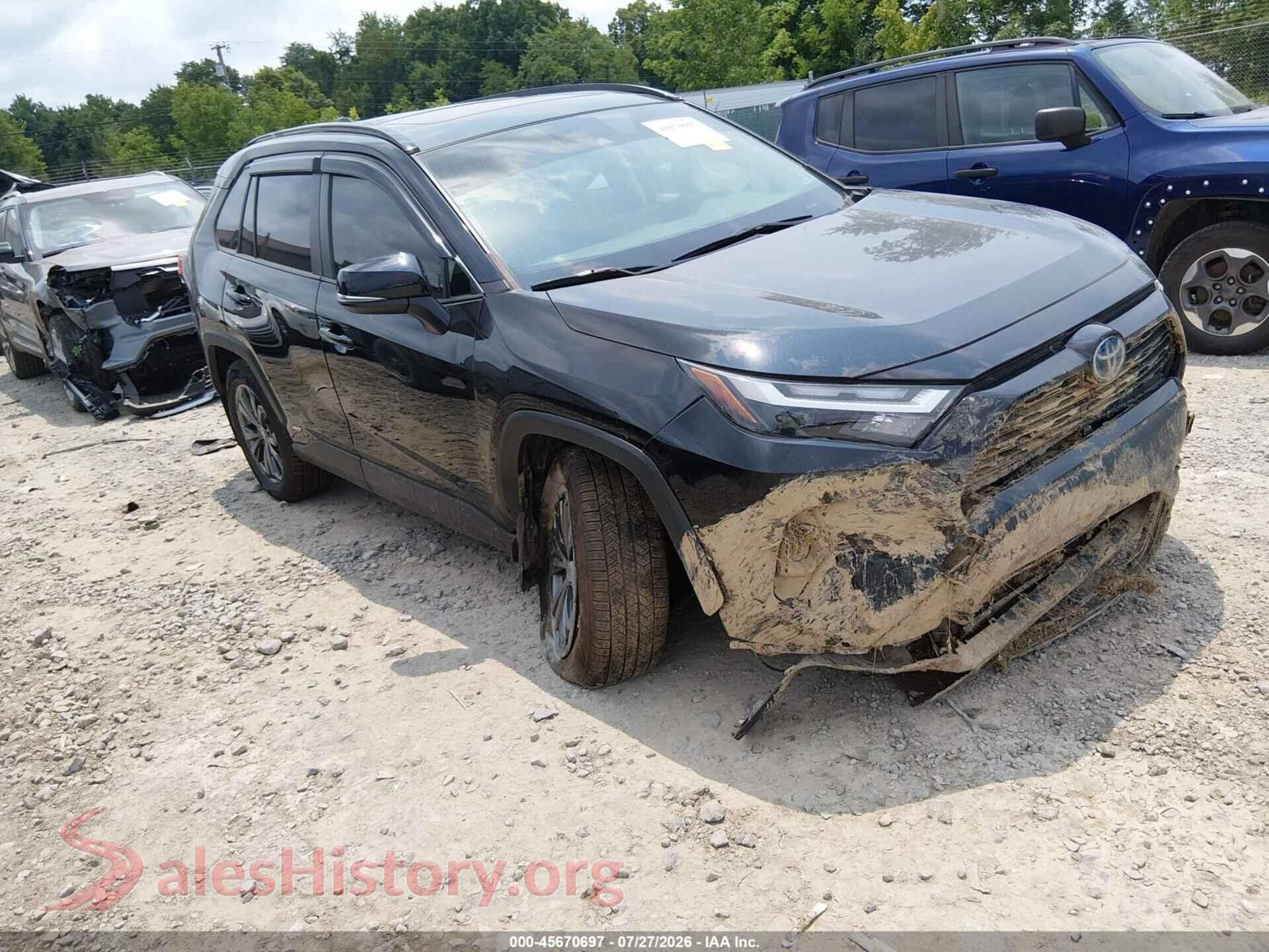 2023 TOYOTA RAV4 HYBRID — VIN JTMB6RFV6PD085069