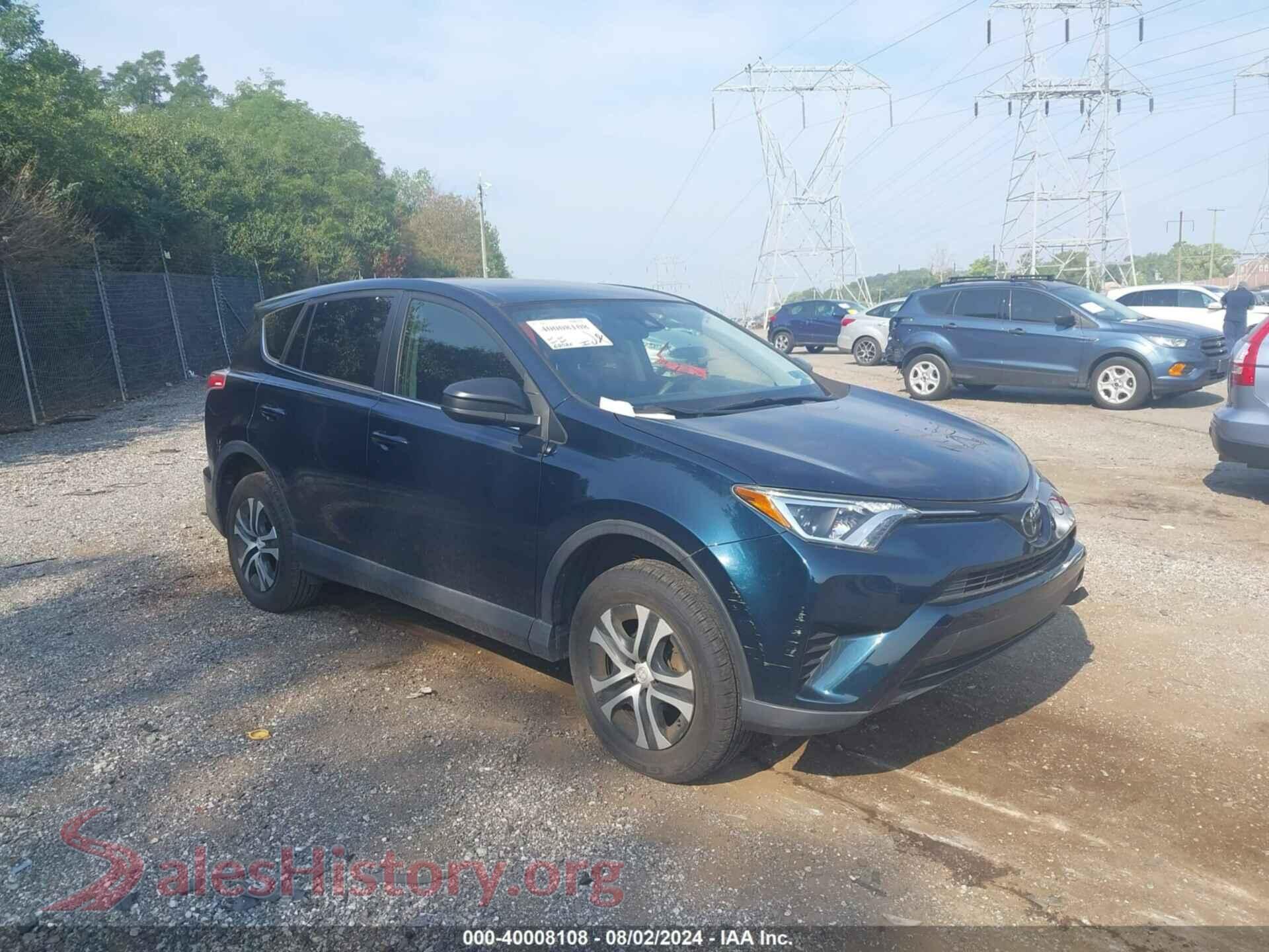 2018 TOYOTA RAV4 — VIN JTMBFREV2JJ205640