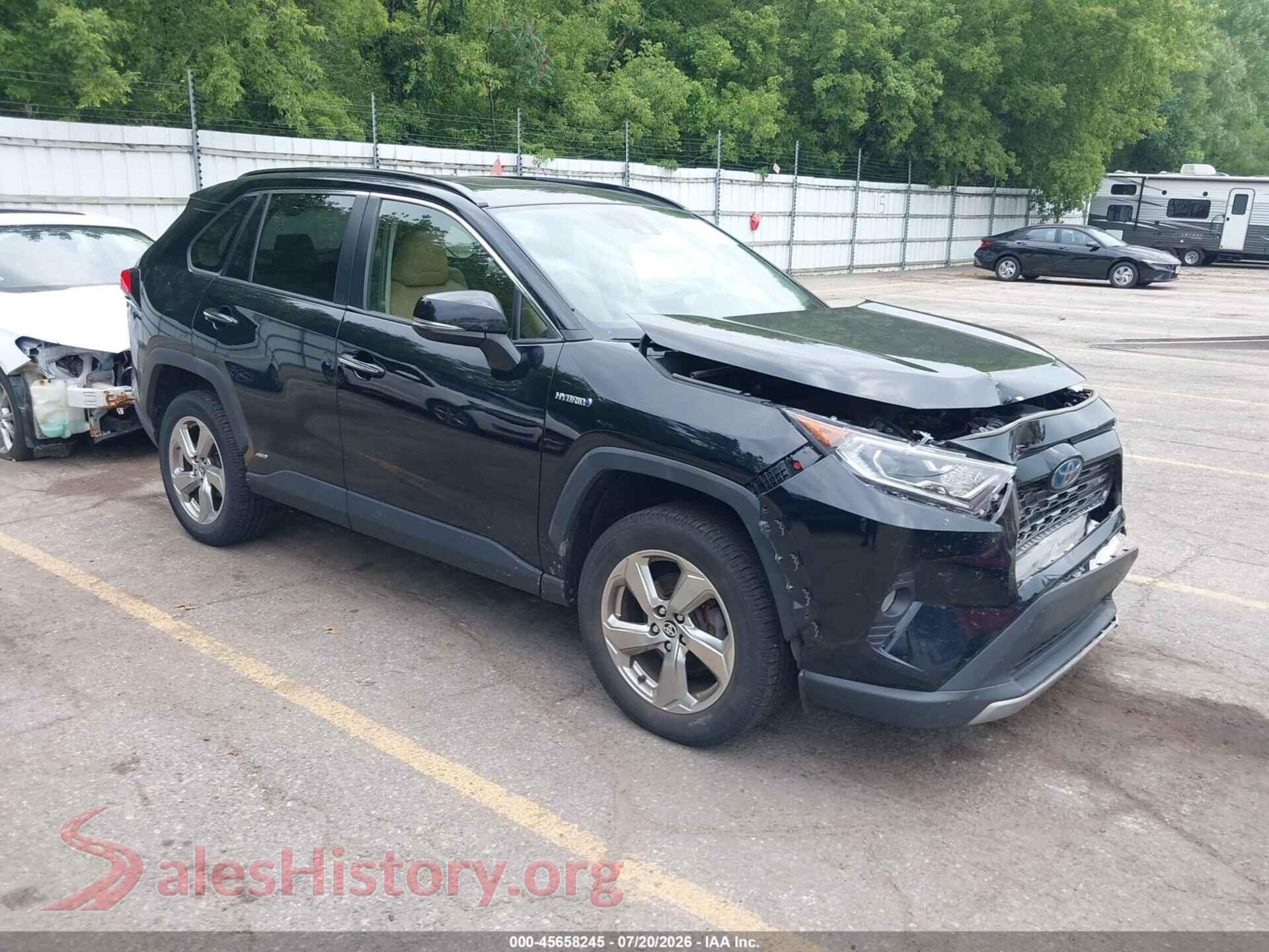 2021 TOYOTA RAV4 HYBRID — VIN JTMD6RFVXMD014509