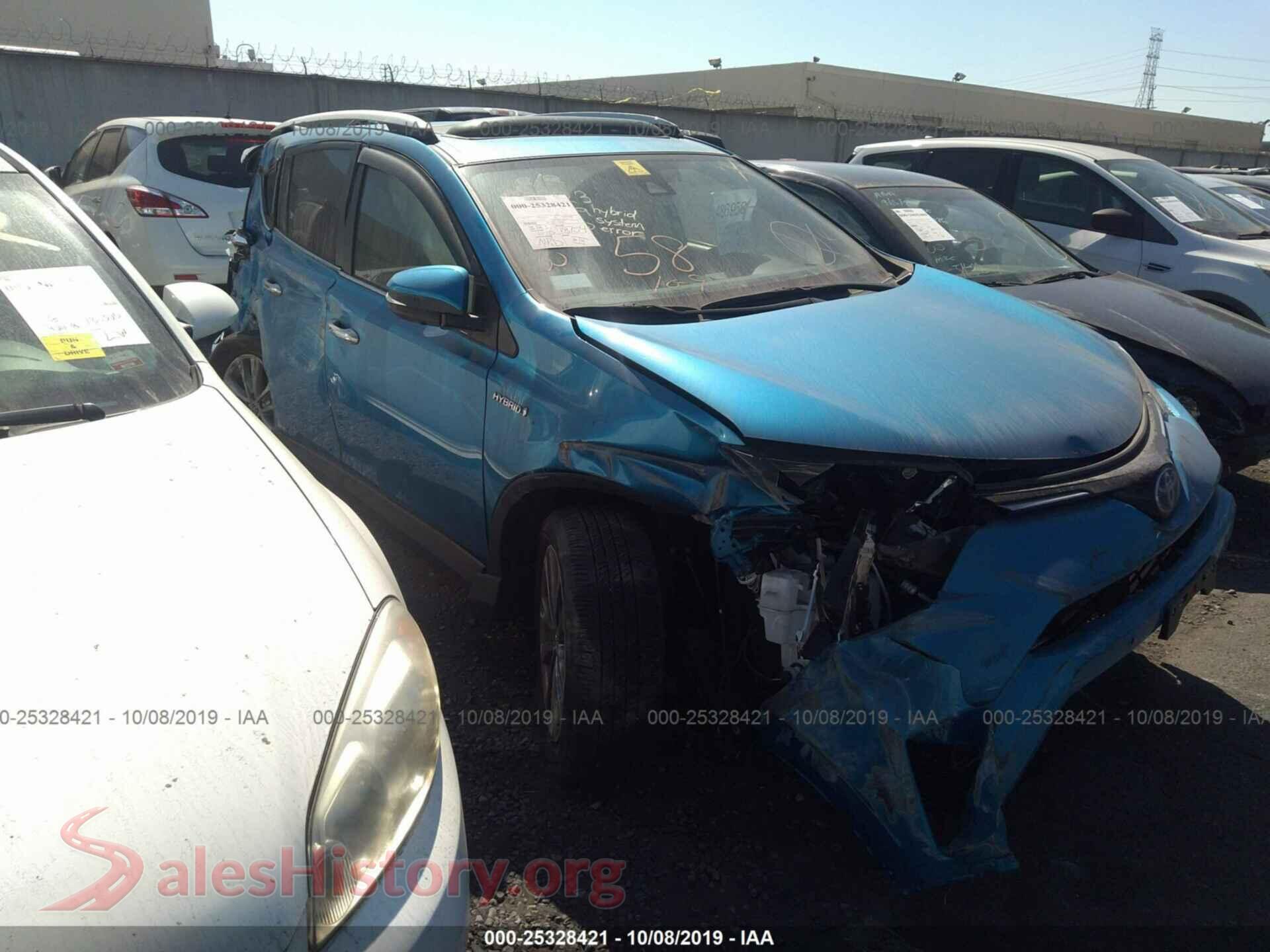 2016 TOYOTA RAV4 HV — VIN JTMDJREV5GD017760