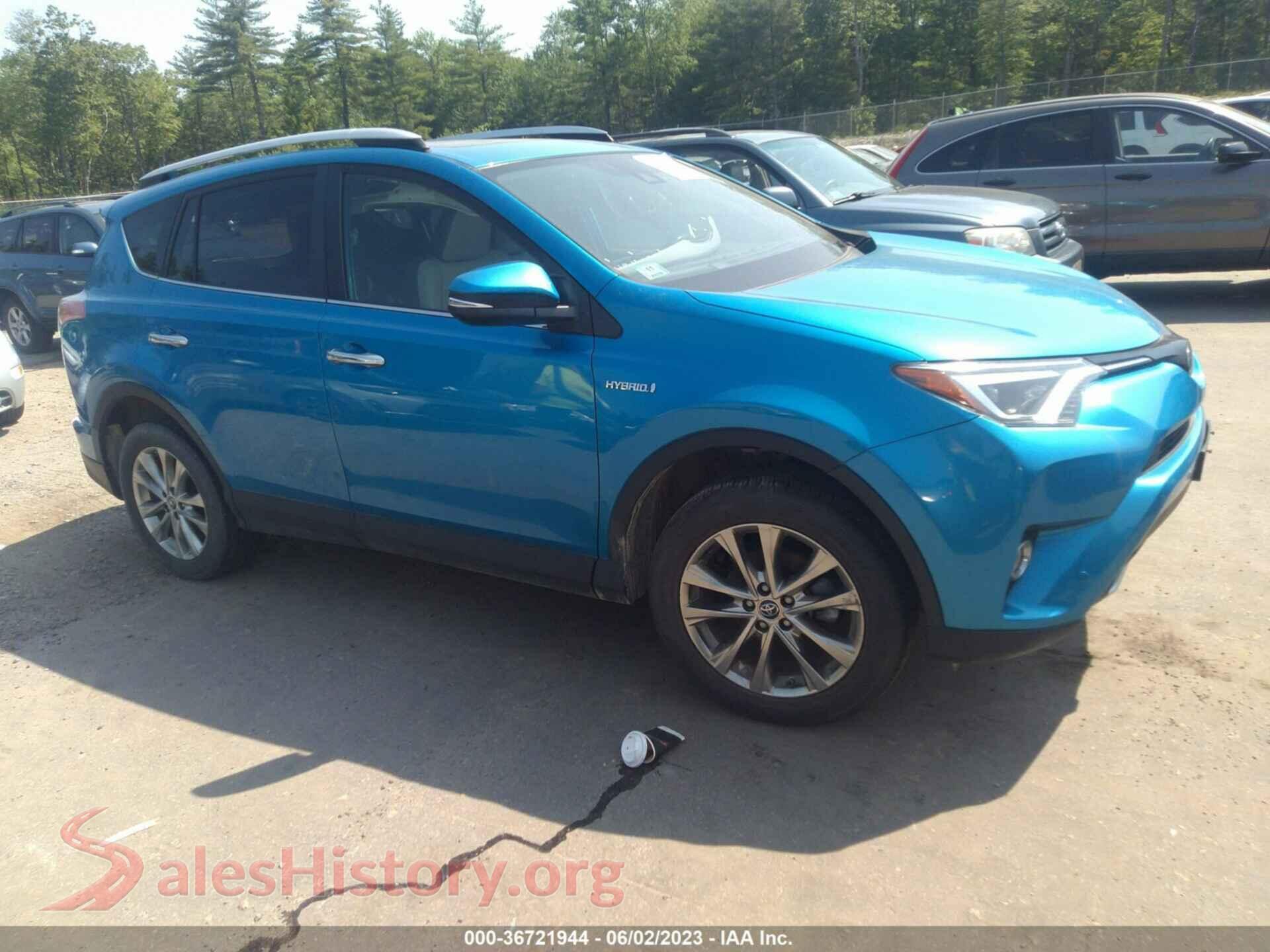 2016 TOYOTA RAV4 HYBRID — VIN JTMDJREV6GD014284