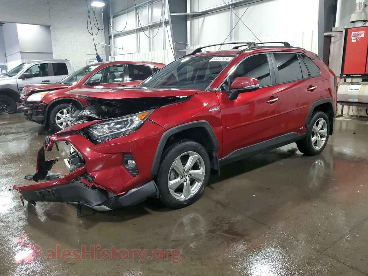 2020 TOYOTA RAV4 — VIN JTMDWRFV2LJ049075