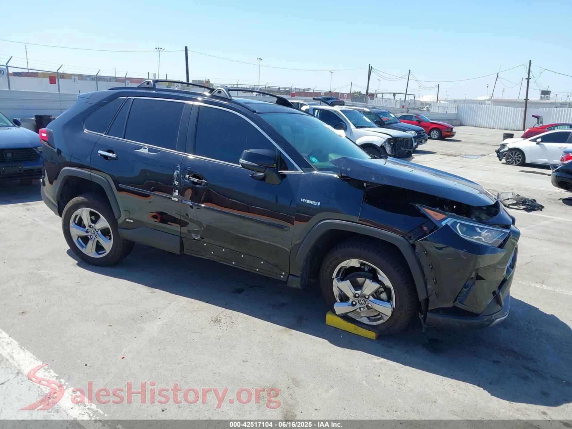 2019 TOYOTA RAV4 HYBRID — VIN JTMDWRFV4KD511486