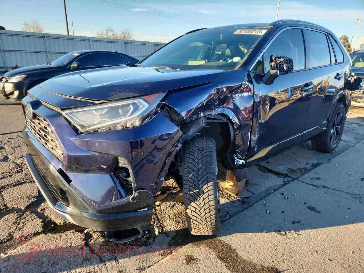 2021 TOYOTA RAV4 — VIN JTME6RFV4MJ012535