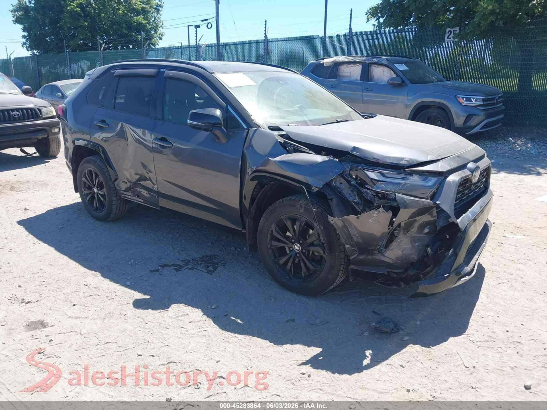 2022 TOYOTA RAV4 HYBRID — VIN JTME6RFV5NJ019673
